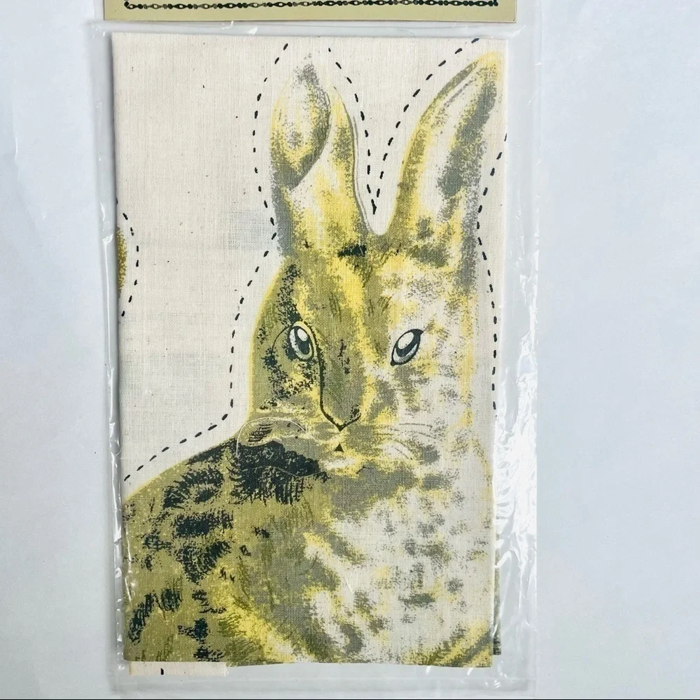 Vintage Antique Reproduction of Charming 1876 Pattern Bunny DIY Stuffed Rabbit